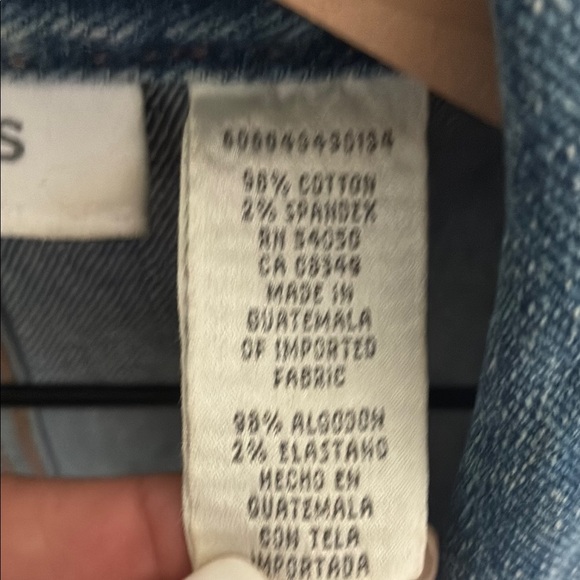 Denim Jacket with Button Front - Picture 3 of 9